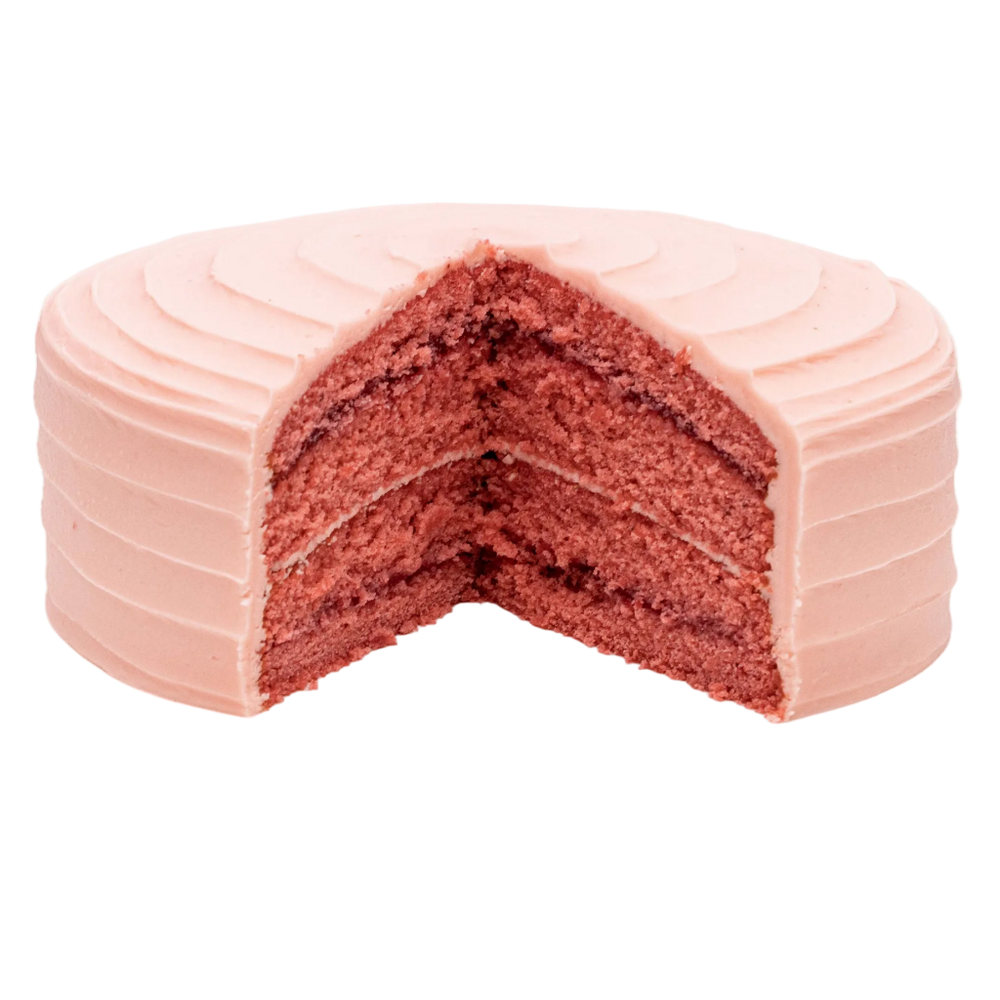 Frost Bake Shop fresh strawberry layer cake